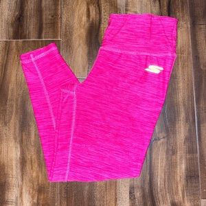 Sketchers hot pink leggings size small